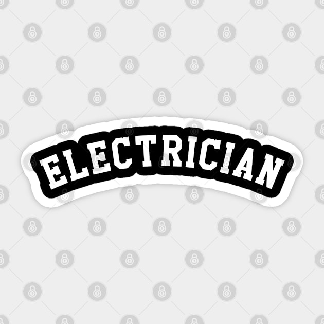 Electrician Sticker by KC Happy Shop